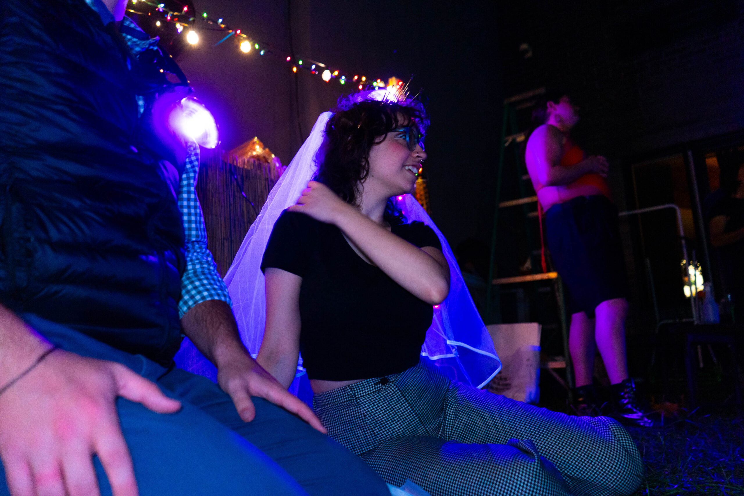 Image from the production of A Late Summer Night's Dream with the theatre company Live Animals Onstage.