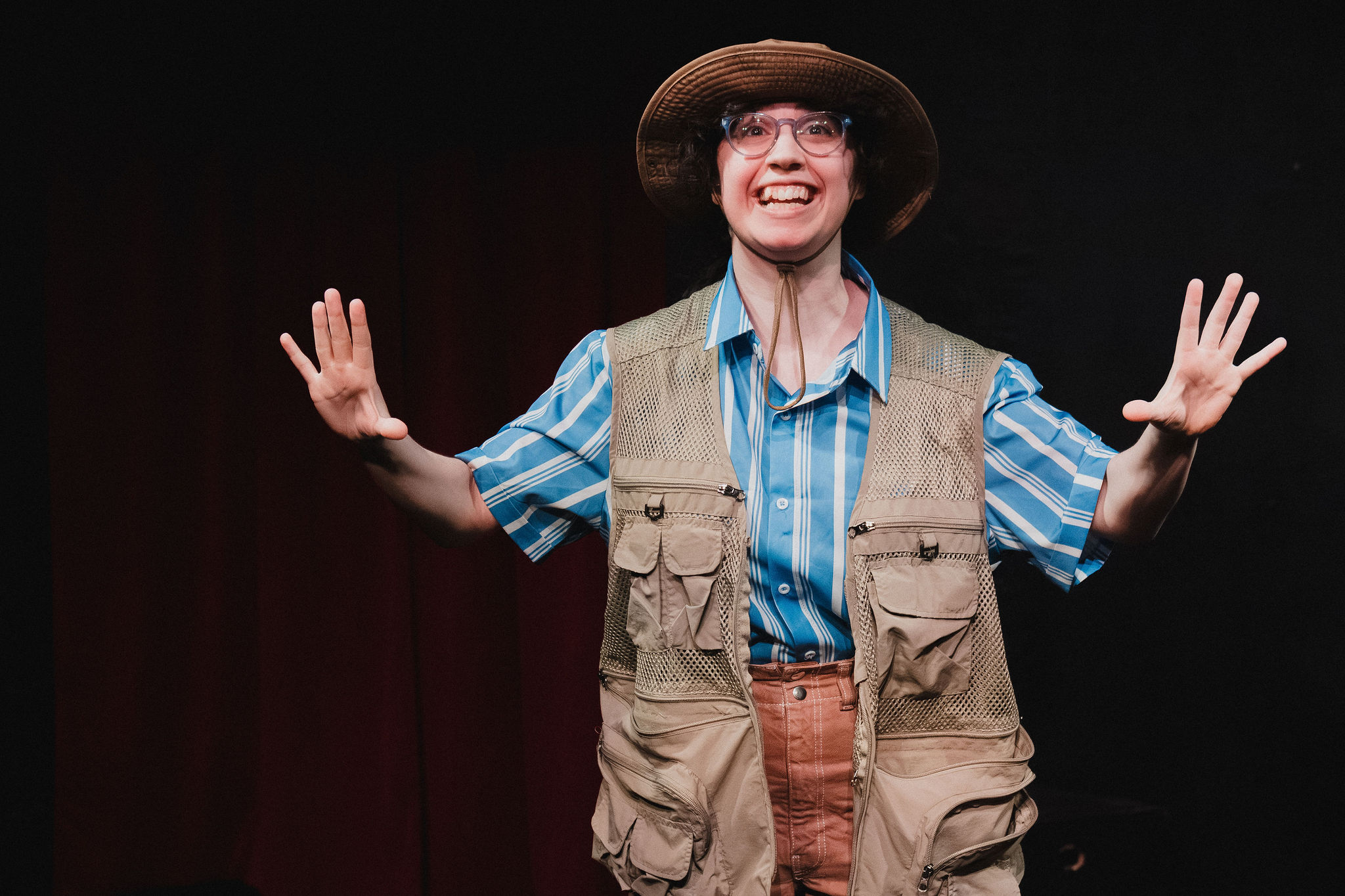 Image from the production of Much Ado About Nothing at Under St. Marks.