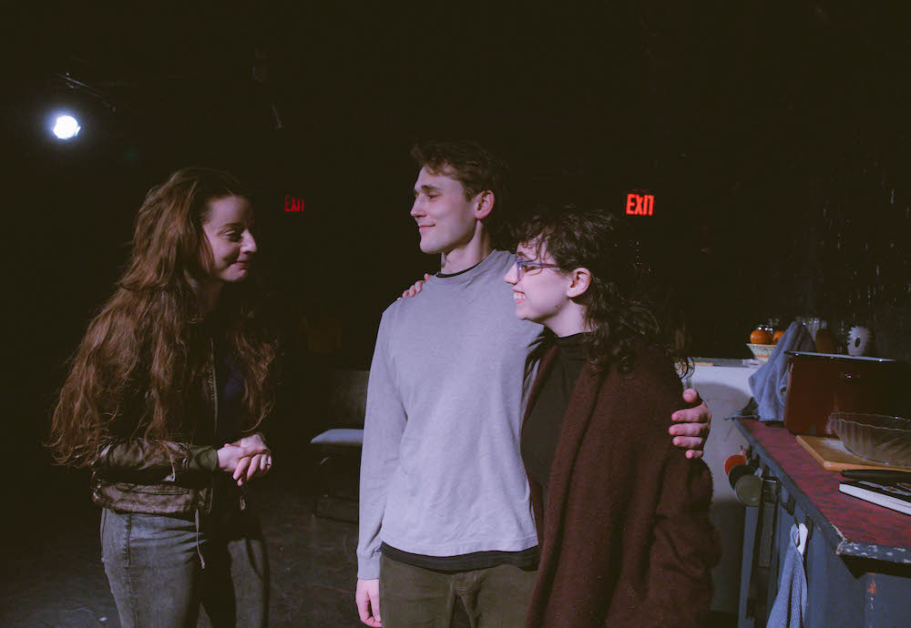 Image from the production of Doula Monster at Theater for the New City.